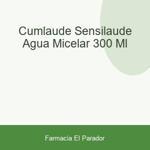 Cumlaude Sensilaude Agua Micelar 300 ml