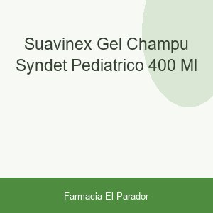 Suavinex Gel Champú Syndet Pediátrico 400 ml