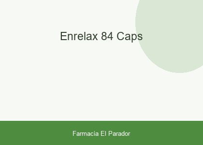 EnRelax 84 caps