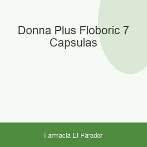 Donna plus Floboric 7 cápsulas